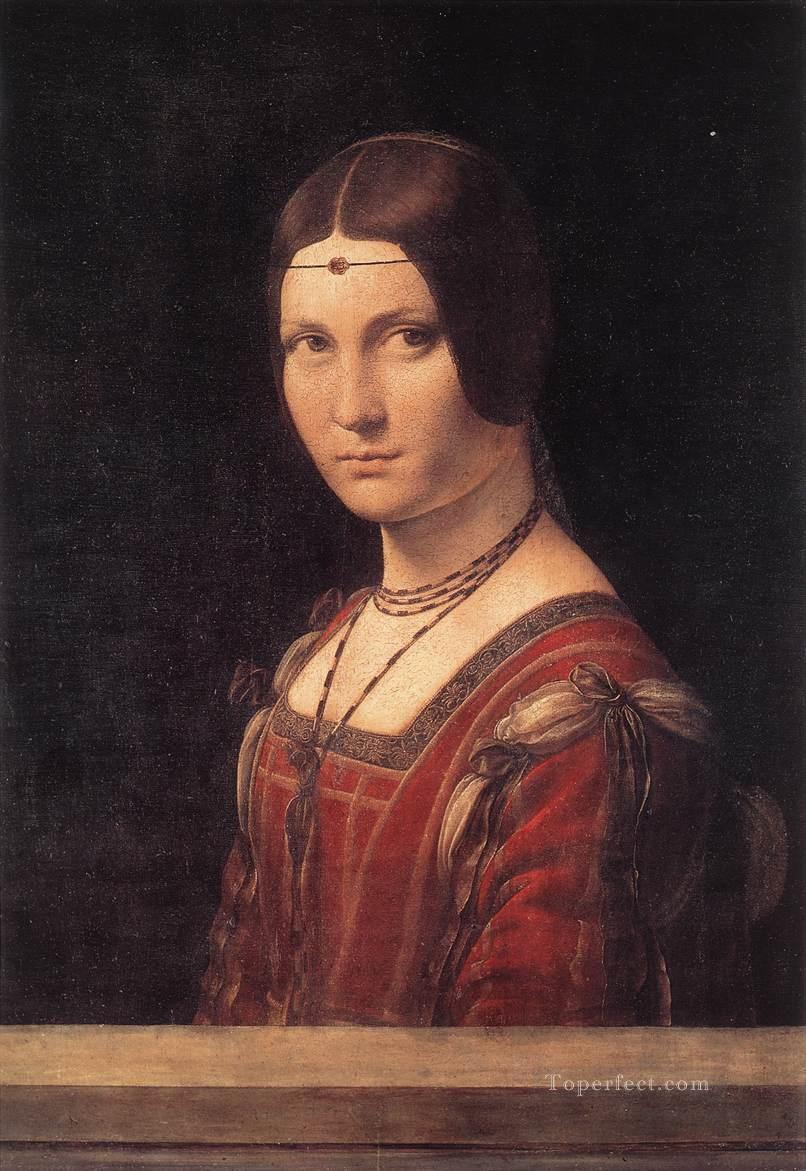 La belle Ferroniere Leonardo da Vinci Oil Paintings